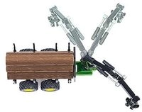 SIKU 1954 John Deere mit Forstanh&auml;nger