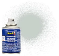 REVELL 34371 Spray Color Hellgrau, seidenmatt, 100 ml