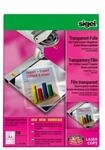 Sigel PC-Folie, Farb-Laserdrucker und -Kopierer, DIN A4, 125 my, 50 Folien