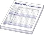 RNK Verlag W&uuml;rfelspiel-Gewinnblatt XXL, Block, DIN A5, 85 Blatt, 2 St&uuml;ck