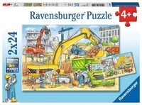 RAVENSBURGER 7800 Kinderpuzzle Viel zu tun auf der Baustelle