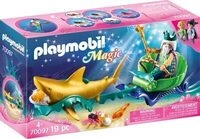 PLAYMOBIL&reg; 70097 Meeresk&ouml;nig mit Haikutsche