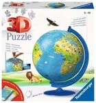 RAVENSBURGER 11160 3D-Puzzle Kinderglobus in deutscher Sprache