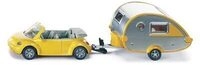 SIKU 1629 VW Beetle mit Wohnanh&auml;nger