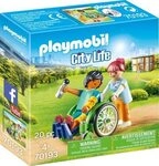 PLAYMOBIL&reg; 70193 Patient im Rollstuhl