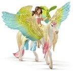 SCHLEICH 70566 Surah mit Glitzer-Pegasus