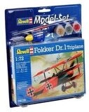 REVELL 64116 1:72 Model Set Fokker DR.1 Triplane