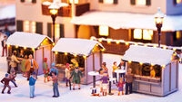 NOCH 65610 H0 Kombi-Set "Auf dem Weihnachtsmarkt"