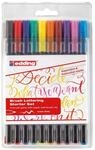 edding Tangle Colouring Set brushpen 10 St&uuml;ck
