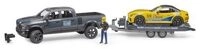 BRUDER 02504 RAM 2500 Power Wagon und Roadster Bruder Racing Team