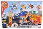 Simba Feuerwehrmann Sam Mega Feuerwehrstation XXL, mit Licht und Sound