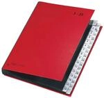 Pagna 2432901 Pultordner Color 1-31, rot, 32tlg.