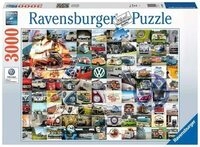 RAVENSBURGER 16018 Ravensburger Puzzle - 99 Bulli Moments - 3000 Teile