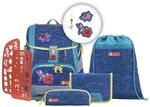 Step by Step 2in1 PLUS Reflect Schulranzen-Set Rainbow Colibri, 6-teilig