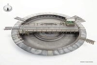 FLEISCHMANN 665201 H0 Drehscheibe mit elektrischem Antrieb f&uuml;r das