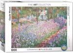 Eurographics Puzzle 1000 Monets Garten bei Giverny von Claude Monet