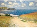Eurographics Puzzle 1000 Strandweg zwischen Weizenfeldern von Claude Monet