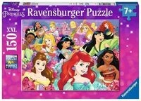 RAVENSBURGER 12873 Kinderpuzzle - Disney Prinzessinnen, Tr&auml;ume k&ouml;nnen wahr werden