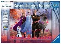 RAVENSBURGER 12867 Kinderpuzzle - Frozen, Magie des Waldes 100 Teile XXL