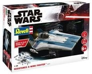 REVELL 06773 1:44 Resistance A-wing Fighter, blue