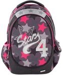 Depesche TOPModel Schulrucksack Sterne schwarz