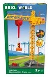 BRIO 63383500 Gro&szlig;er Baukran mit Licht