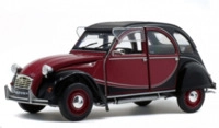 SOLIDO 1:18 Citro&euml;n 2CV6 Charleston, weinrot/schwarz