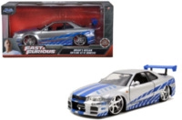 JADA TOYS 253203044 1:24 Fast & Furious 2002 Nissan Skyline
