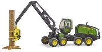 BRUDER 02135 John Deere 1270G Harvester mit 1 Baumstamm