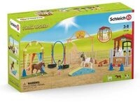 SCHLEICH 72149 Agility bei der Pferdebox