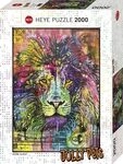 HEYE 298944 Puzzle 2000 Teile Lion's Heart