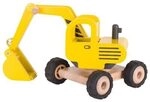 goki 55898 Bagger 20 x 17 x 25 cm, Holz