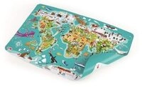 HAPE E1626 "2-in-1-Weltreise" Puzzle und Spiel