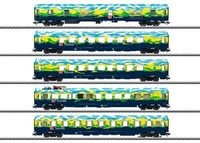 M&Auml;RKLIN 43879 H0 Personenwagen-Set &bdquo;Touristikzug&ldquo;, DB AG, Ep. V
