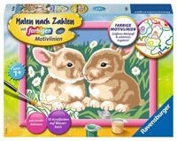 RAVENSBURGER 27695 Malen nach Zahlen Niedliche H&auml;schen