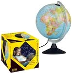 Idena Leuchtglobus-Sterne mit 2 Kartenbildern &Oslash;25cm