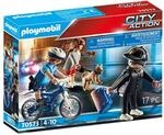 PLAYMOBIL&reg; 70573 Polizei-Fahrrad: Verfolgung des Taschendiebs