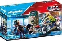 PLAYMOBIL 70572 Polizei-Motorrad: Verfolgung des Geldr&auml;ubers