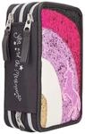 Depesche Ylvi & the Minimoomis Federtaschen Regenbogen Glitzer Anthrazit 3-Fach