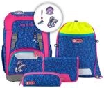 Step by Step GIANT Schulrucksack-Set Happy Dolphins, 5-teilig