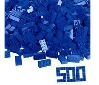 Blox 500 blaue 8er Steine lose