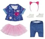ZAPF 829110 BABY born&reg; Deluxe Jeans Kleid Set 43 cm