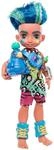 Mattel Cave Club Slate Puppe, pr&auml;historische Modepuppe mit Haus-Dinosaurier
