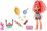 Mattel Cave Club Wilder Grillspa&szlig; mit Emberly Spielset & Puppe
