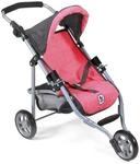 Bayer Chic 2000 Jogging Buggy "LOLA", Melange anthrazit-pink