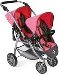 Bayer Chic 2000 Tandembuggy VARIO, Melange anthrazit-pink