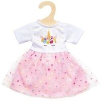 HELESS 2060 Puppen-Kleid "Einhorn Hannah", Gr. 35-45 cm