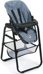 Bayer Chic Puppen-Hochstuhl, Jeans Blue