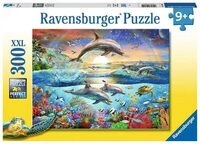 RAVENSBURGER 12895 Kinderpuzzle Delfinparadies