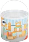 small foot Holzbausteine Pastell